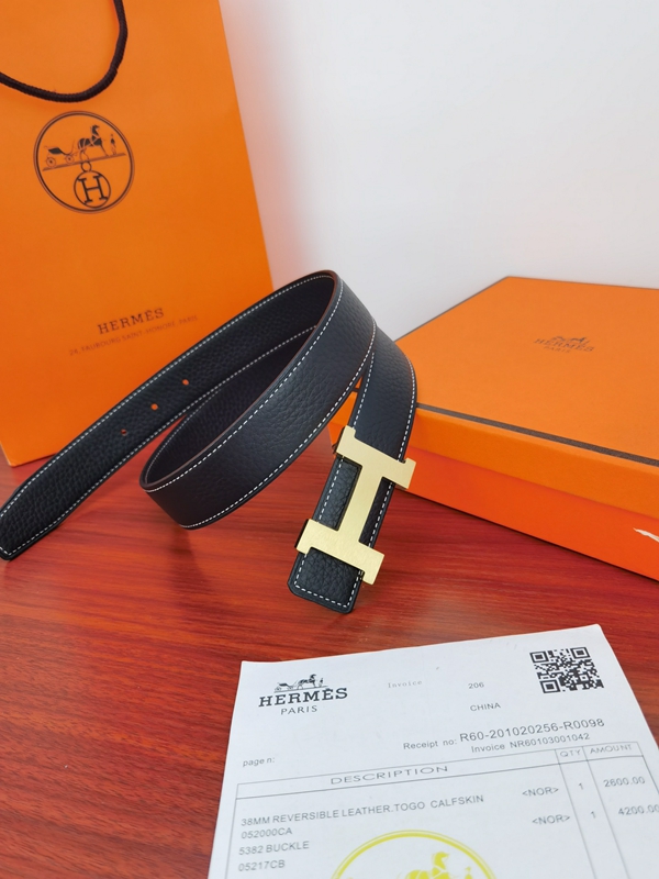 エルメス激安ベルト側面デザイン